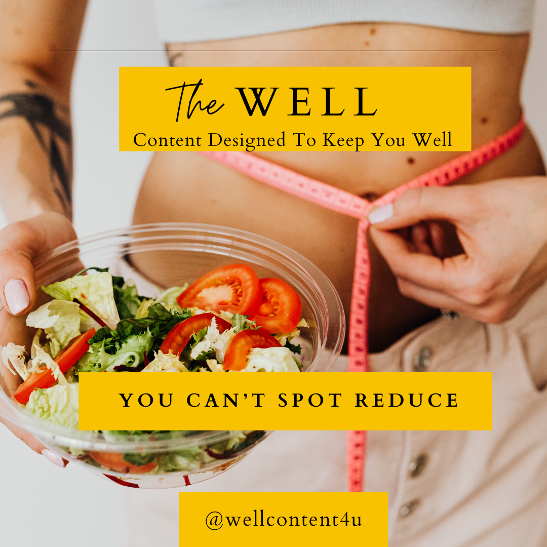 Read more about the article You Can’t Spot Reduce: 3 Reasons Why You Can’t Burn Fat Only in One Area