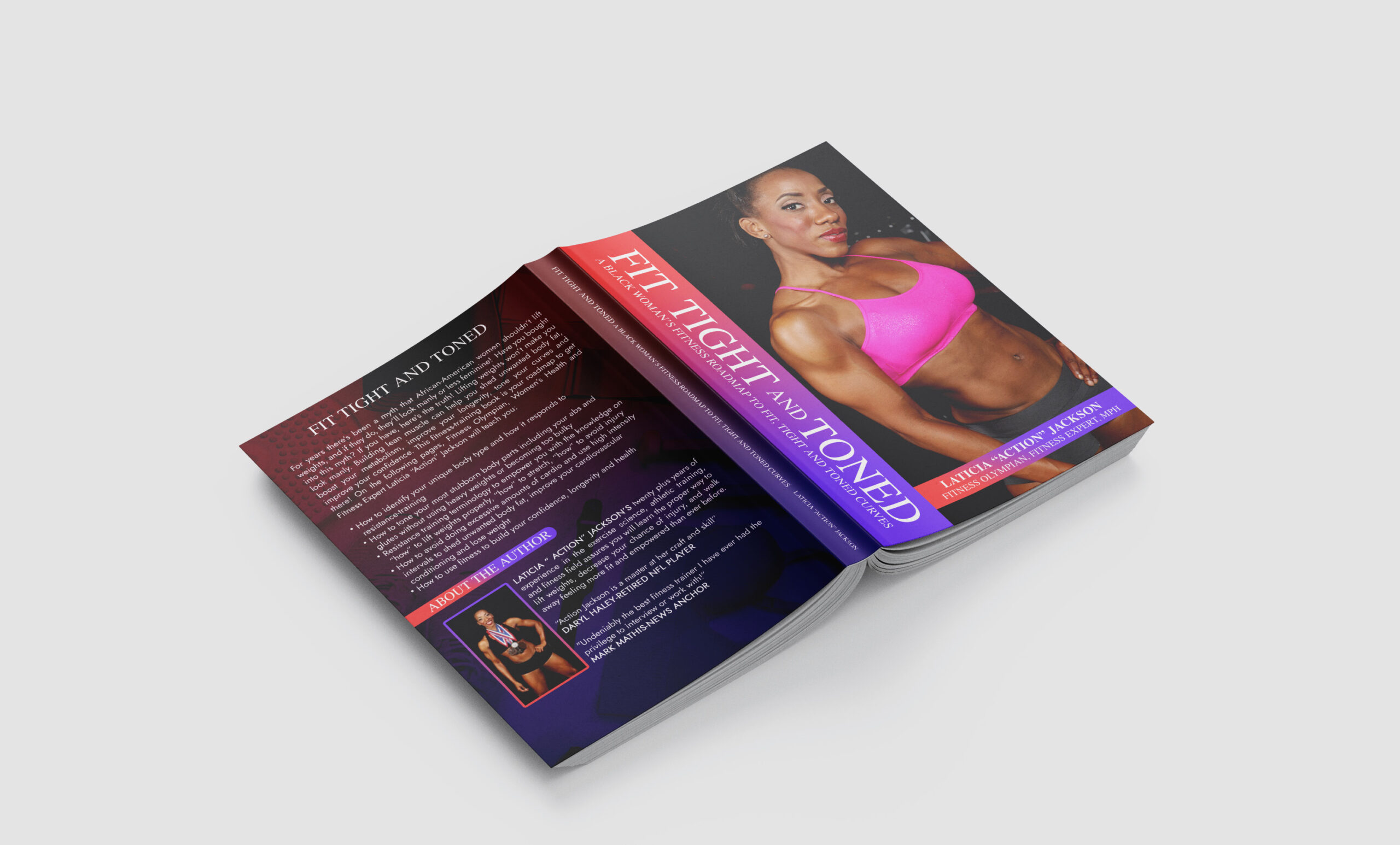 Fitness-training book for Black women